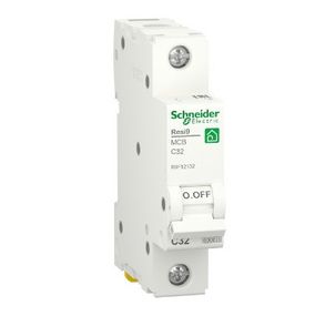 Автоматический выключатель переменного тока Schneider RESI9 32А,1P,кривая,6кА
