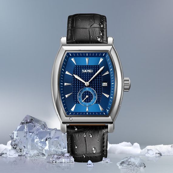 Годинник S2kmei 9306SIBU Silver-Blue | Зображення 4