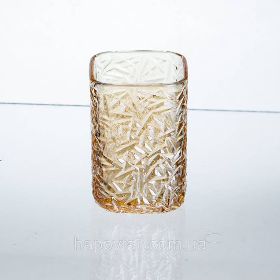 Набір склянок для напоїв Matrix Glass 12 штук по 195 мл коричневий HP-17-44 | Зображення 2