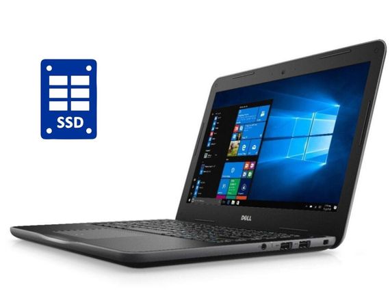 Ноутбук Dell Latitude 3380 / 13.3" (1366x768) TN / Intel Core i3-6006U (2 (4) ядра по 2.0 GHz) / 4 GB DDR4 / 128 GB SSD / Intel HD Graphics 520 / WebCam / Win 10 Pro б/у
