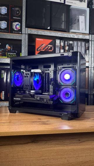 Збірка під замовлення: ігровий ПК AeroCool P300C-G-BK-v1 Tower / AMD Ryzen 7 7700 (8 (16) ядер по 3.8 - 5.3 GHz) / 32 GB DDR5 / 2000 GB SSD M.2 / AMD Radeon RX 9060 XT, 16 GB GDDR6, 128-bit / 750W | Зображення 4