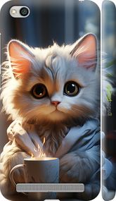 Чохол на Xiaomi Redmi 5A Білий кіт "5646m-1133-2448"