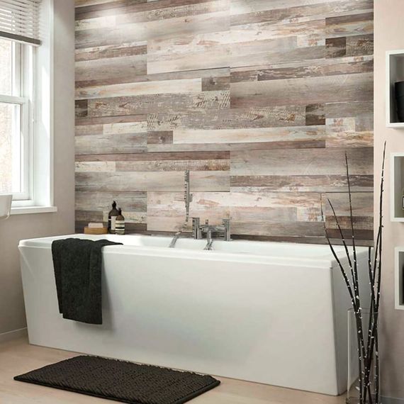 Самоклеюча вінілова плитка 152.4х914.4х1.5мм Мозаїка світла, ціна за 1 шт. (СВП-7) Матова SW-00000288 | Зображення 4