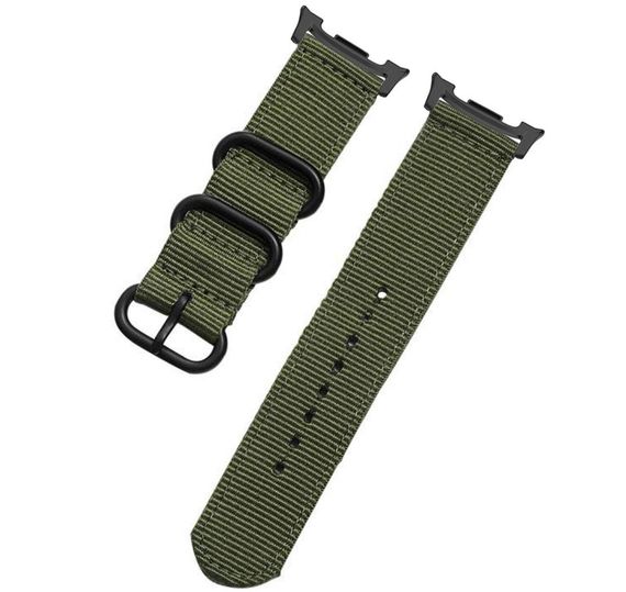 Нейлоновий ремінець Primolux Traveller для годинника Samsung Galaxy Watch 8 (46 mm / 44 mm / 40 mm) - Army Green | Зображення 1
