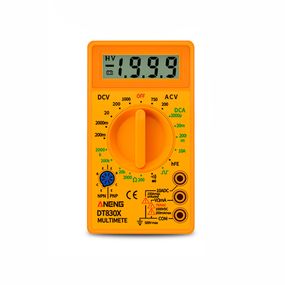 Мультиметр ANENG AN-DT830X, вимірювання: V, A, R, C, функція hFE