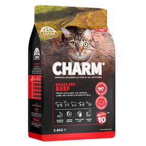 Сухий корм для котів з яловичиною Charm Grass-Fed Beef, 5.4 кг