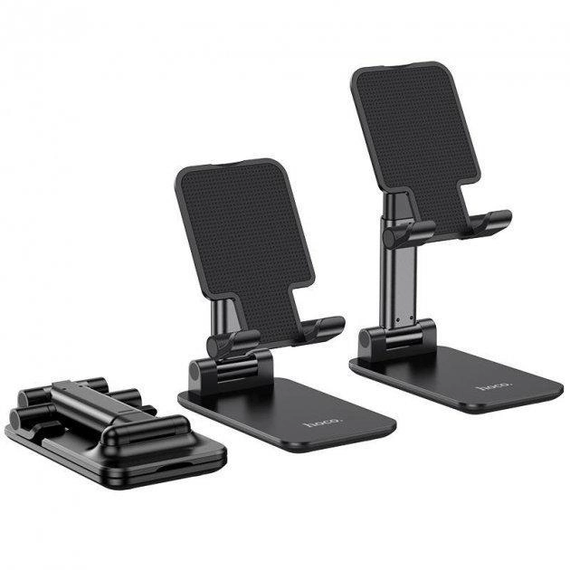 Підставка для телефону і планшета HOCO Carry folding desktop stand PH29A Black | Зображення 3