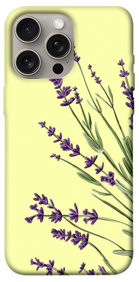 Чохол з картинкою Lavender art для Apple iPhone 15 Pro Max (6.7")