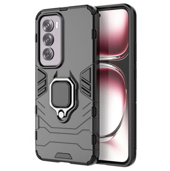 Чохол бампер Primolux Ring Armor для Oppo Reno 12 Pro 5G - Black