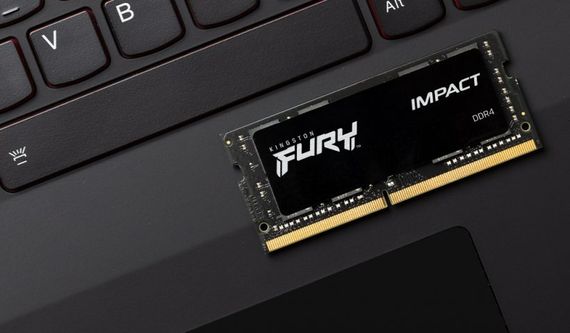 Модуль памяти для ноутбука SoDIMM DDR4 16GB 3200 MHz Impact Kingston Fury (ex.HyperX) (KF432S20IB/16) (KF432S20IB/16) | Зображення 2