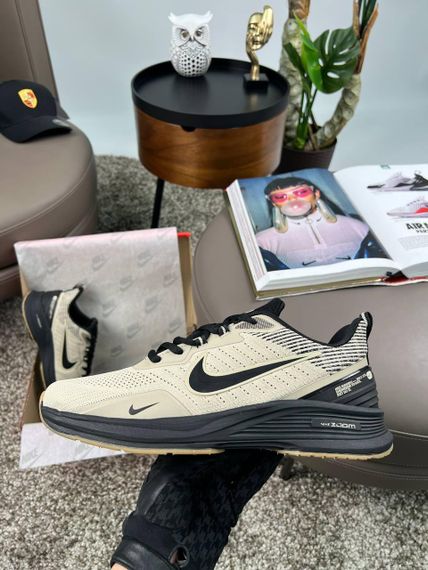 Мужские кроссовки Zoom Winflo Beige Black весна / літо / осінь A3768 43 27.5 см | Зображення 5