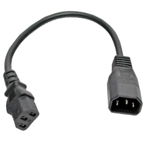 Kingda С13-C14, 0.3 м, 0.75 мм2 Шнур живлення - Серверні аксесуари