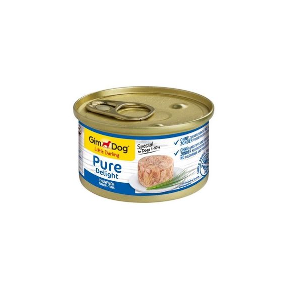 Вологий корм з тунцем для собак GimDog Little Darling Pure Delight, 85 гр | Зображення 2
