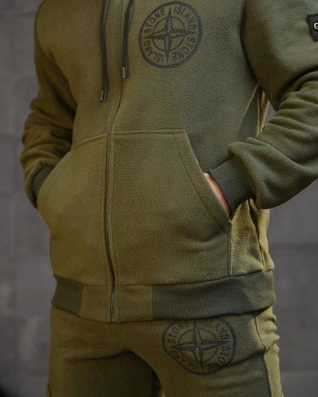 Костюм флісовий Stone island oliva ВТ0553 | Зображення 5