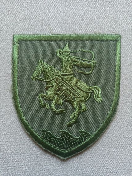 Шеврон 21 Окремий мотопехотний батальйон Сармат (зелений олива)
