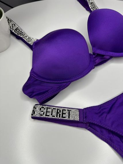 Комплект нижнего белья Victoria`s Secret со стразами 80С | Зображення 4