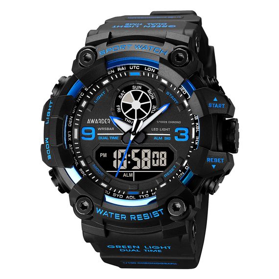 Годинник наручний Awarder 001 Blue