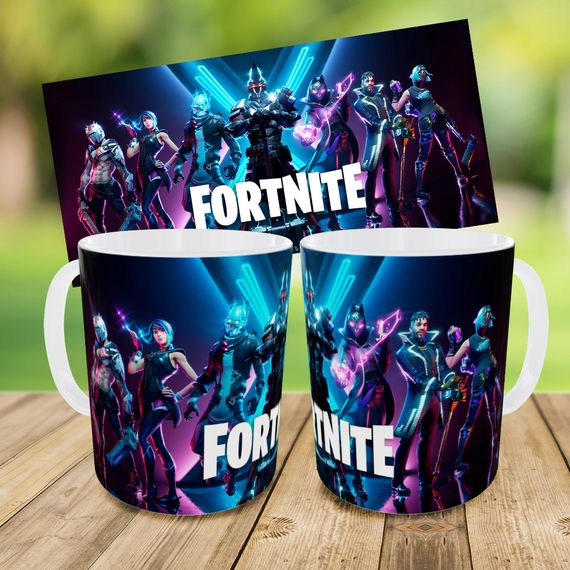 Дитячий набір Fortnite сумка-бананка + керамічна кружка з принтом (5700) | Зображення 3