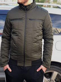 Куртка-бомбер хаки S M