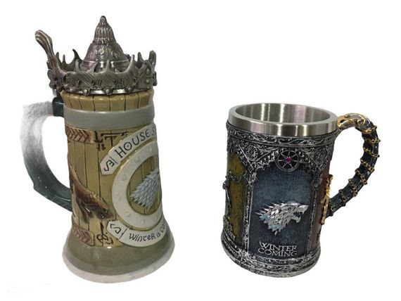 Подарунковий набір Кухоль Game Of Thrones House Stark Гра Престолів Дім Старків і Game Of Thrones Winter Coming | Зображення 1