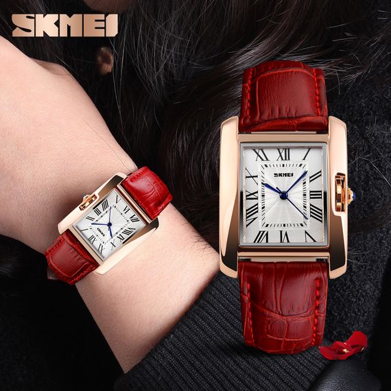 Жіночий годинник Skmei 1085RD Red | Зображення 2