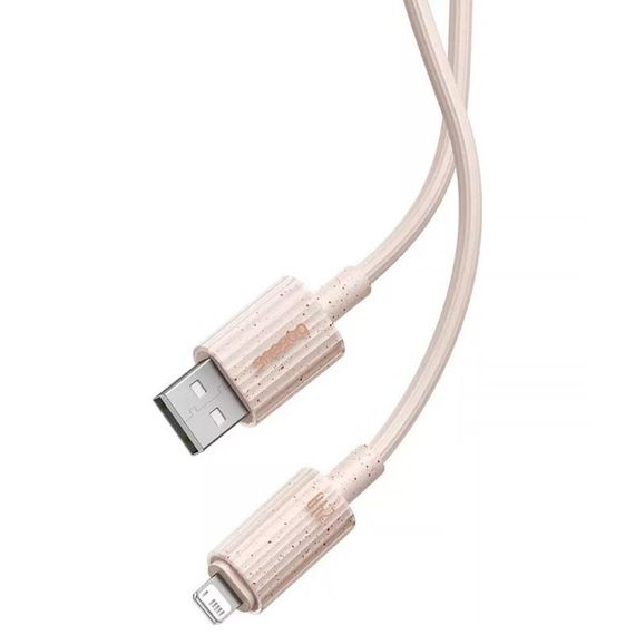 Дата кабель Baseus Habitat Series Fast Charging Type-C to Lightning 20W (2m) (P10360201) Wheat Pink | Зображення 1