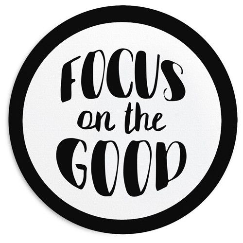 Килимок для мишки круглий Focus on the good 20 см (RKYL_23F079)