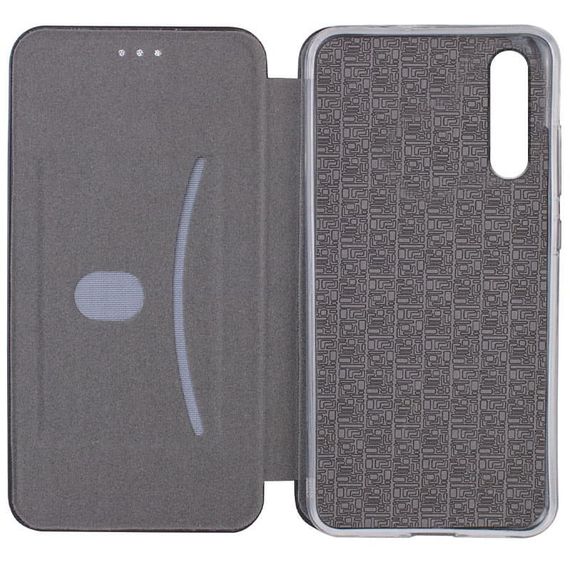 Шкіряний чохол-книжка Classy для Samsung Galaxy A50 (A505F) / A50s / A30s Темно-синій | Зображення 2