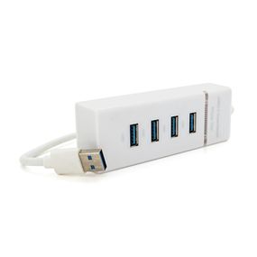 Хаб USB 3.0 UH-303.4 порта,поддержка до 1TB,White,Blister