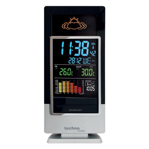 Метеостанція Technoline WS6502 Black/Silver (WS6502) | Зображення 5