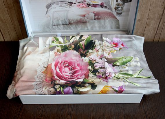 Постільна білизна First Choice 3D Satin 160×220 Andrea | Зображення 4