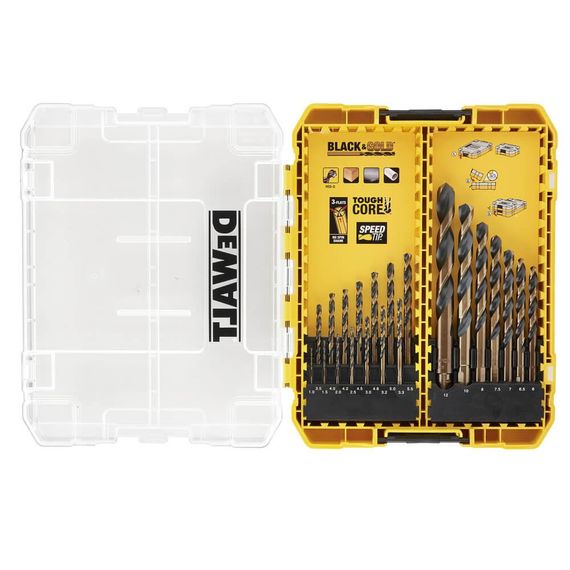 Набір свердел по металу 21шт DeWALT DT70755 | Зображення 1