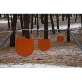 Стойка средняя с 3-мя гонгами 300мм, 200 мм и 100мм Сателит