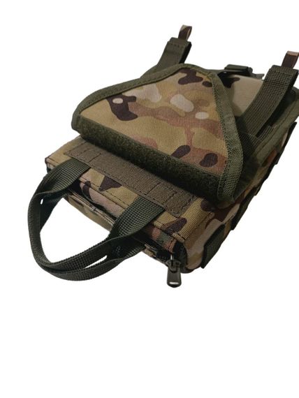 Аптечка тактична військова швидкого знімання Мультикам на MOLLE GEN 5 | Зображення 7