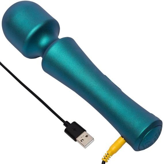 Массажер-микрофон универсальный ROMP Presto в металлическом корпусе, зеленый Sex Aura | Зображення 5