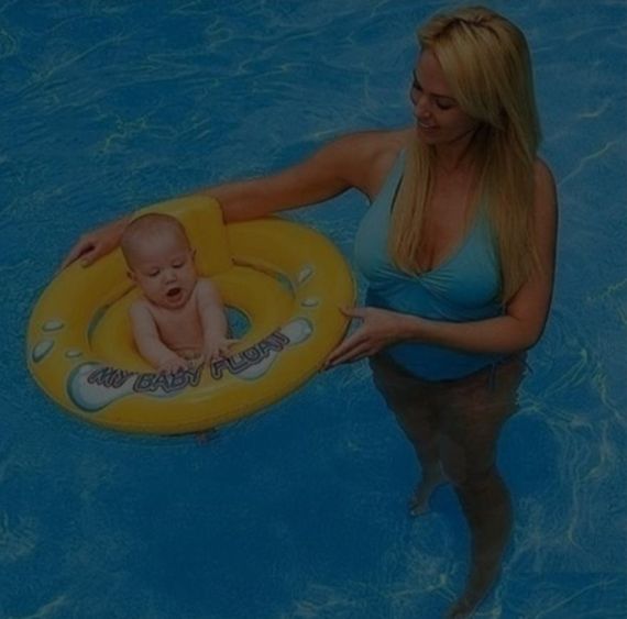 Надувне коло з трусиками Жовтий колір | Зображення 3