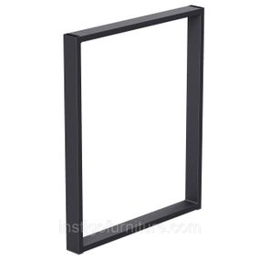 Опора для столу з металу 600×60mm, H=730mm (профільна труба: 60x20mm)