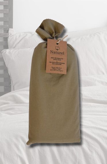 Наволочки Limasso Naturel 50×70 см. Akdeniz  Yesili