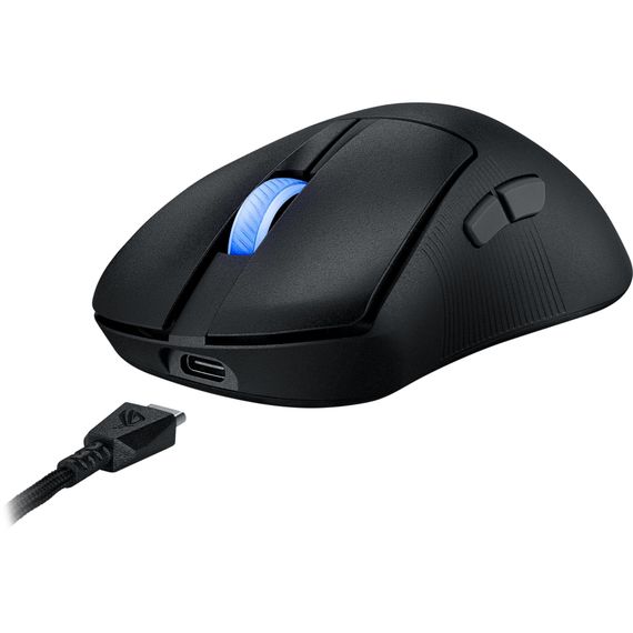 Мишка ASUS ROG Keris II WL ACE Wireless/Bluetooth/USB Black (90MP03N0-BMUA00) | Зображення 5