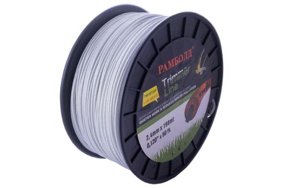 Леска для триммера Рамболд - 2,4 мм x 190 м трос (SE 2.4*190) | Зображення 1