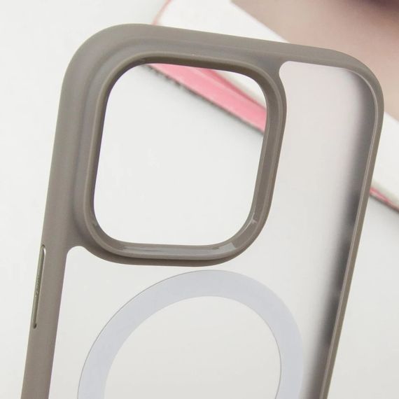 TPU+PC чохол Blueo Skin Friendly Frosted with MagSafe для Apple iPhone 16 Pro (6.3") | Зображення 3