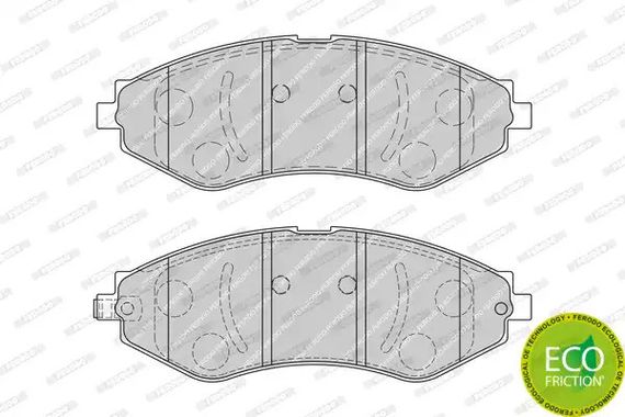 Колодки передні гальмівні Lacetti, FERODO (Premier) FDB1905 (96405129) | Зображення 3
