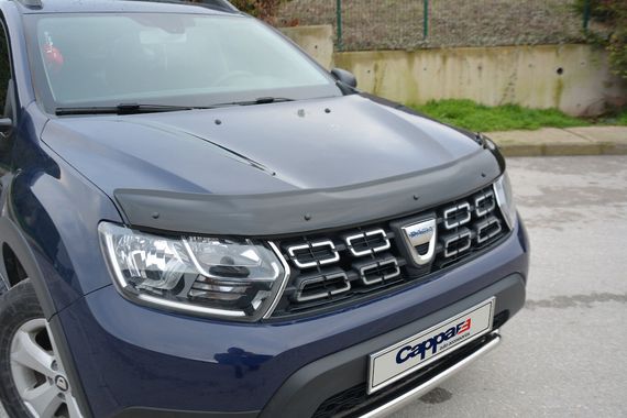 Дефлектор капоту (EuroCap) для Dacia Duster 2018-2024 рр | Зображення 9