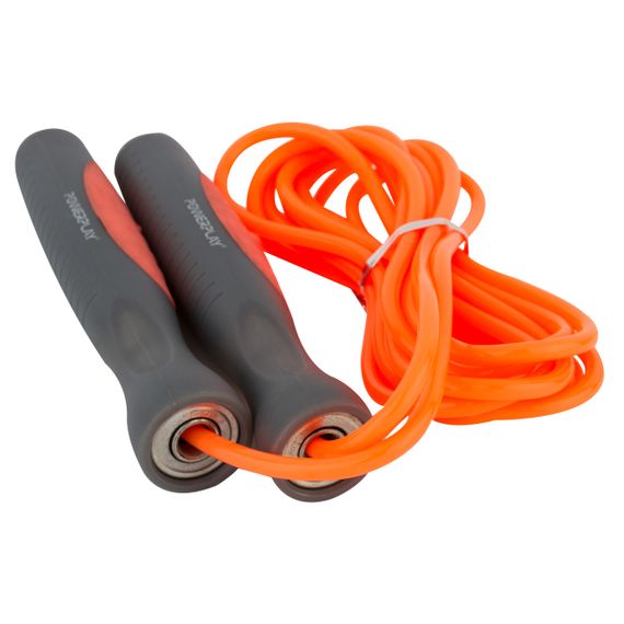 Скакалка PowerPlay 4204 Classic Jump Rope Помаранчева (2,7m.) | Зображення 2