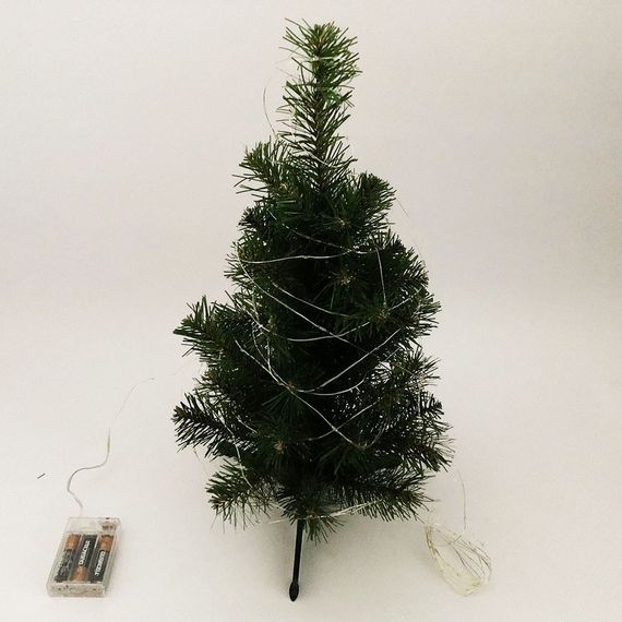 Проста електрична гірлянда, Гірлянди новорічні конуси, Новорічні прикраси гірлянди, Гірлянда світлячки DO-51 | Зображення 4