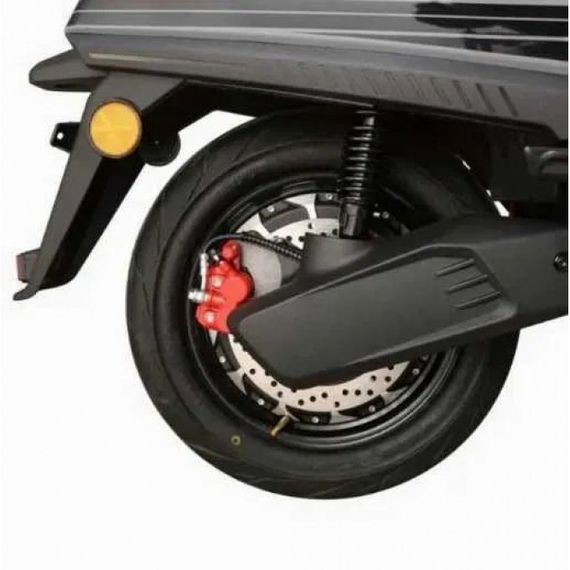 Електроскутер Crosser CR-22 2500W 72V 35 Ah Graphene, до 80 км, 65 км/год, сучасний міський електроскутер Чорний | Зображення 3