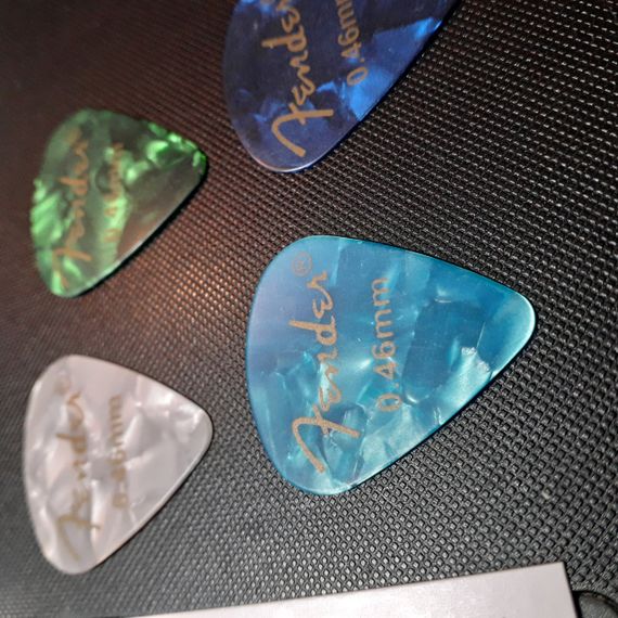Медиатор медиаторы Fender 0,46 толщина для электрогитары акустической гитары | Зображення 1