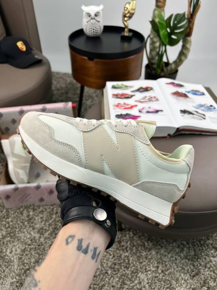 Кросівки New 327 Beige White , В'єтнам B4193 38 24.5 см | Зображення 3