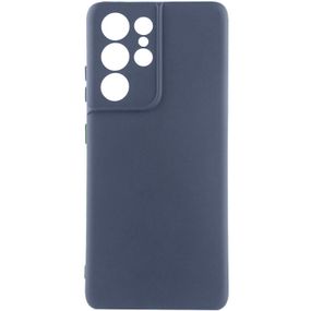 Чохол Silicone Cover Lakshmi Full Camera (AAA) для Samsung Galaxy S23 Ultra, Синій
