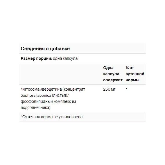 Кверцетин Thorne Research Quercetin Phytosome 60 Caps THR-00435 | Зображення 2